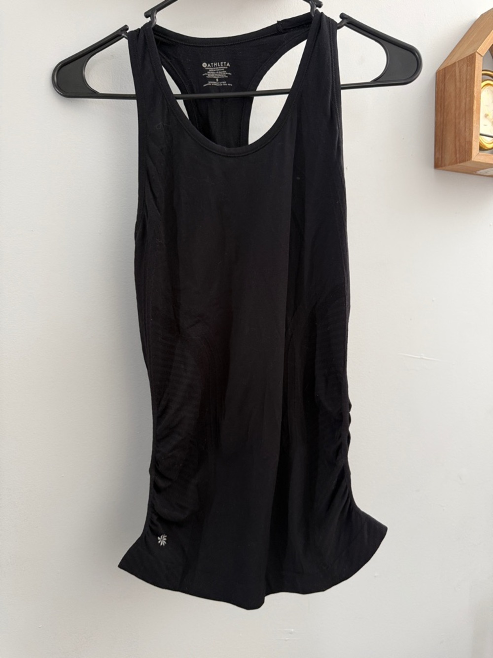 Athleta Black Racerback Training Tank